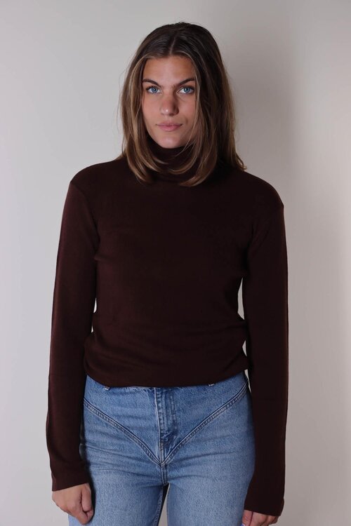 Absolut Cashmere Blandine Mouwloos Trui Bruin