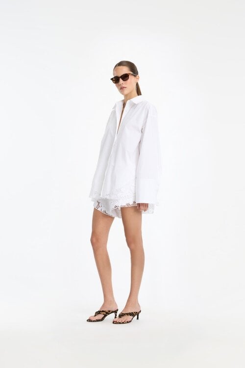 Rotate Oversized Blouse Wit