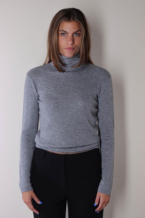 Absolut Cashmere Blandine Mouwloos Trui Grijs