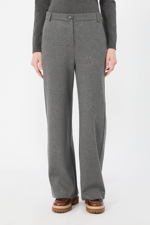 Max Mara Weekend Pantalon Licht Grijs