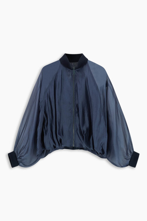 8PM Frangipani Bomber Jack Navy