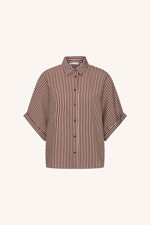 By Bar Sunny Streep Blouse Burgundy