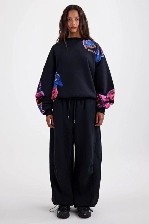 Stieglitz Nero oversized sweater Black