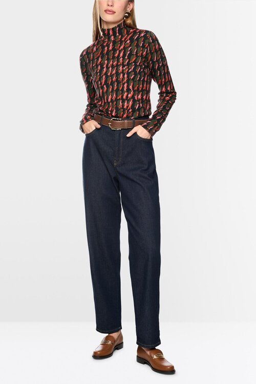 Marc Cain Shirt met kol oranje