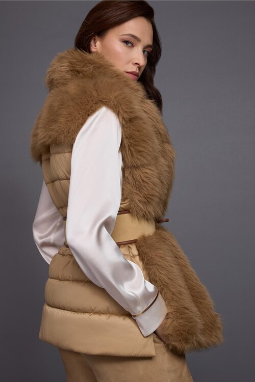 Marc Cain Bodywarmer camel