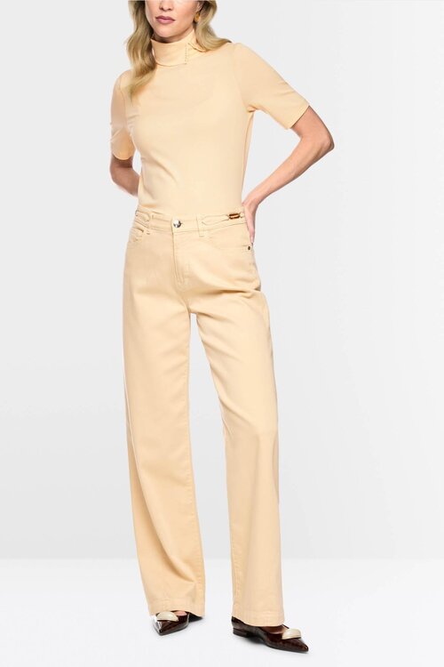 Marc Cain Stretch shirt katoen creme