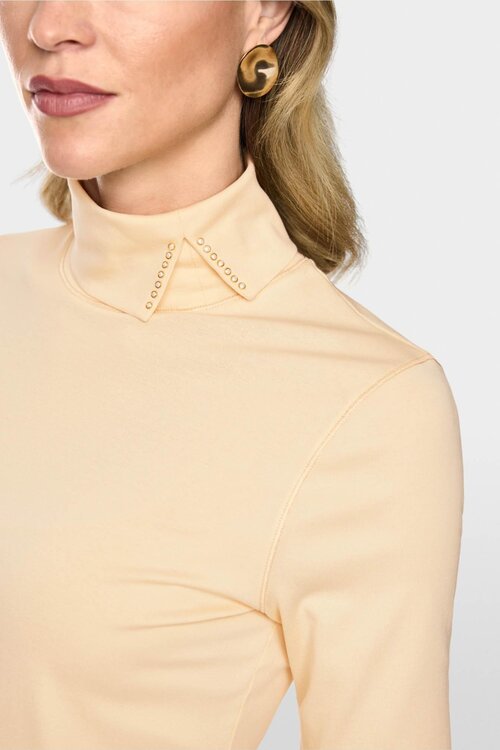 Marc Cain Stretch shirt katoen creme