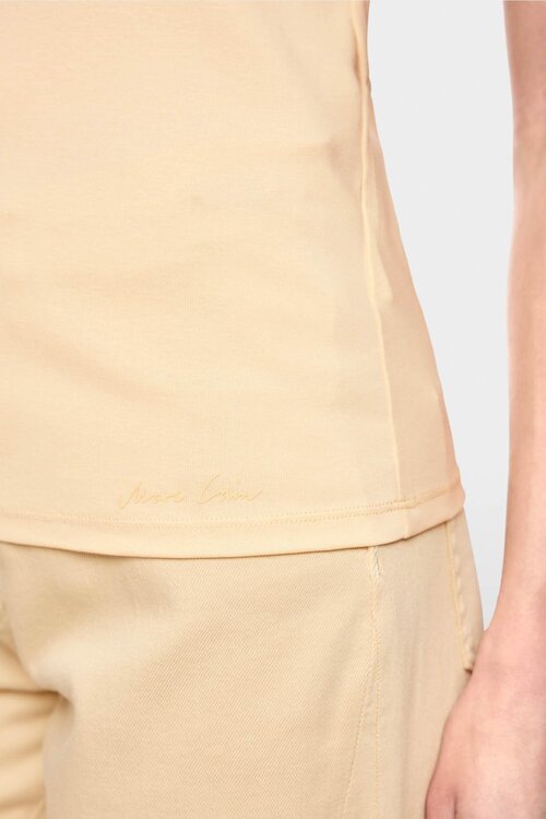 Marc Cain Stretch shirt katoen creme