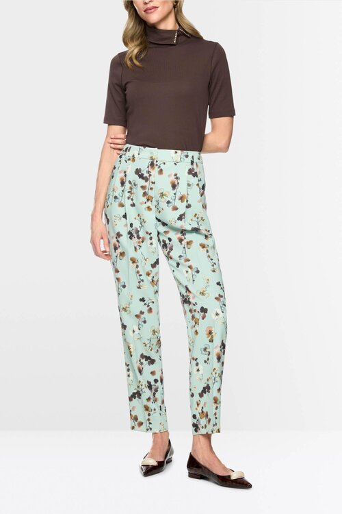 Marc Cain Shirt met stretch in bruin