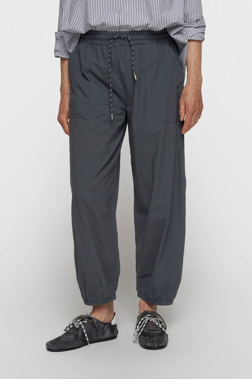 10Days crinkle jogger steel blue