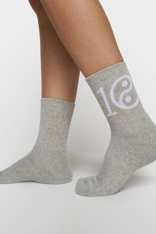 10Days socks yin yang grijs