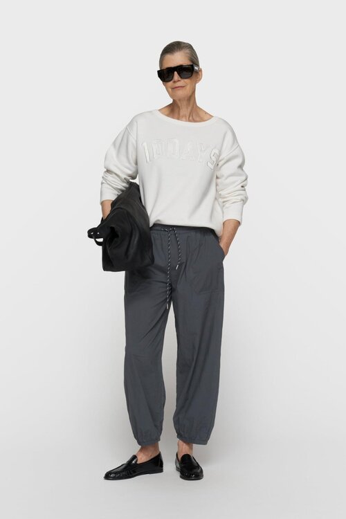 10Days petit statement sweater ecru