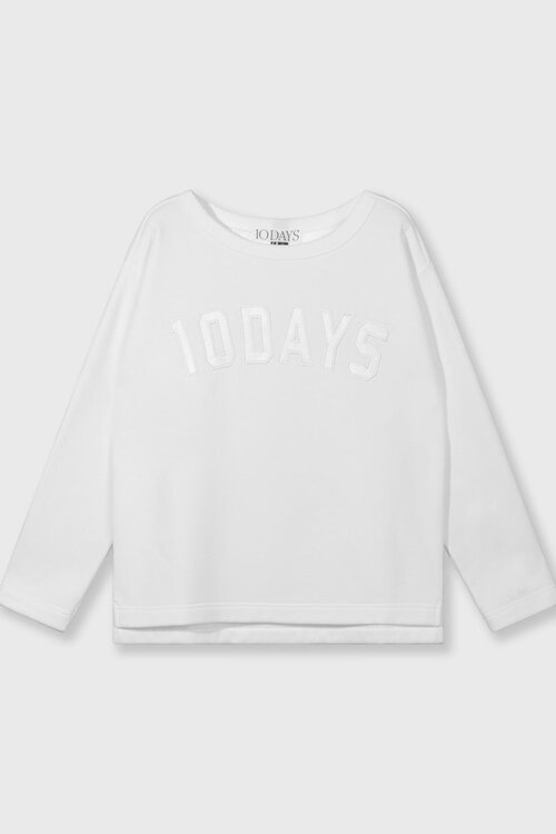 10Days petit statement sweater ecru