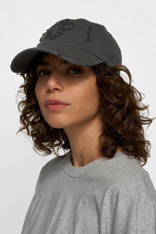 10Days cap curly 10 grijs