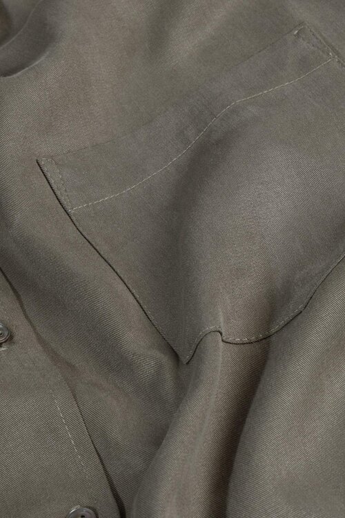10Days lyocell shirt grijs