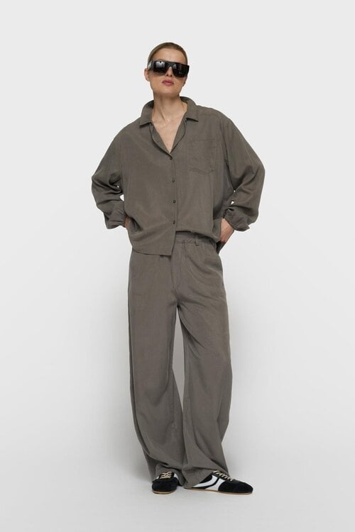 10Days banana pants lyocell fog