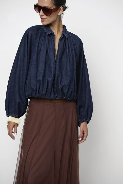 Dante 6 Bruine Taryn tulle maxi skirt