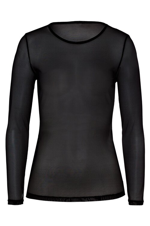 Hanro Black Smooth Illusion Shirt