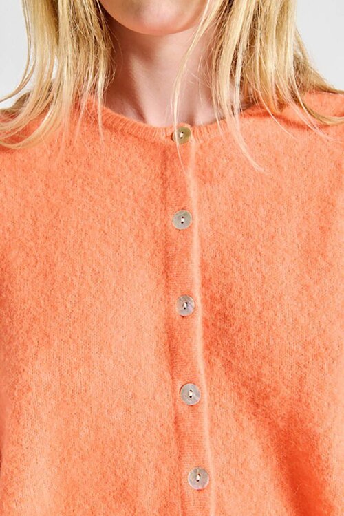 American Vintage Oranje Gebreid Vest