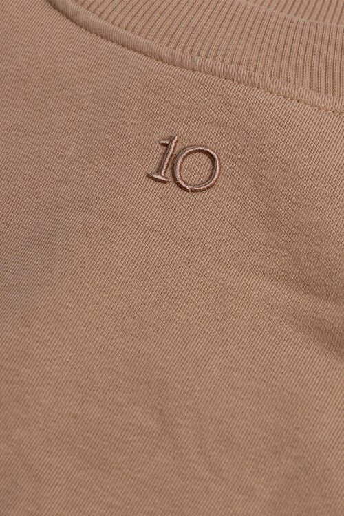 10Days pleated sweater fudge