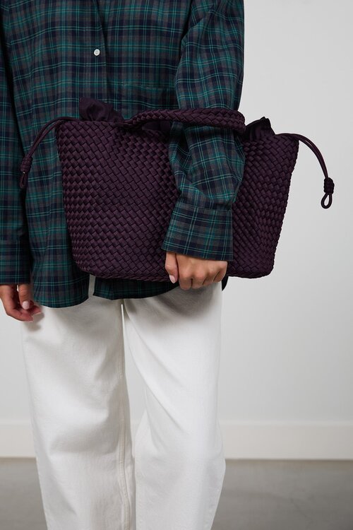 Marrea Tassen Neopreen Tas Aubergine
