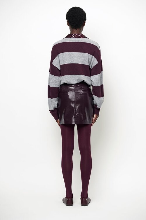 Dante 6 Evon faux leather mini skirt