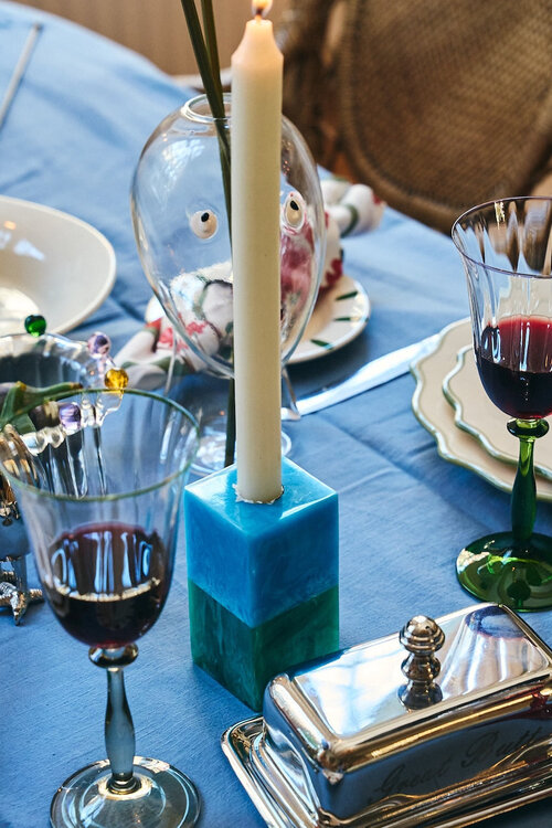Anna & Nina Basil Candle Holder