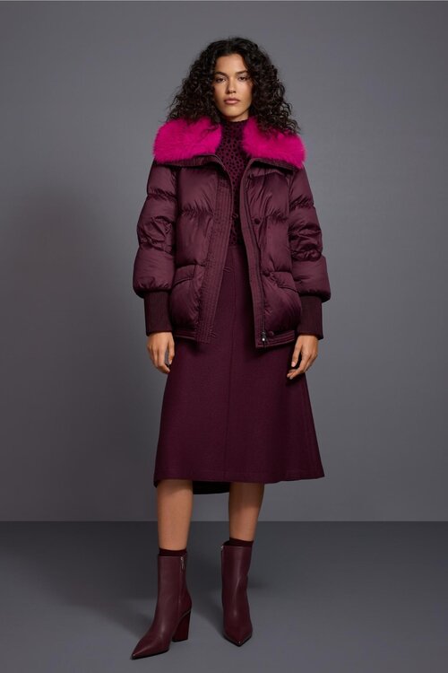 Marc Cain Rok bordo rood
