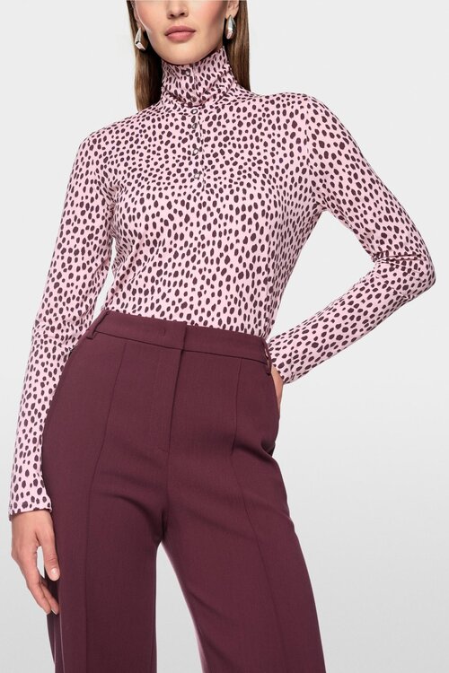 Marc Cain T shirt met kol roze