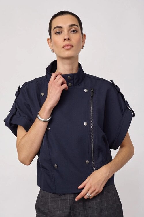 Co'couture Luna Gilet navy