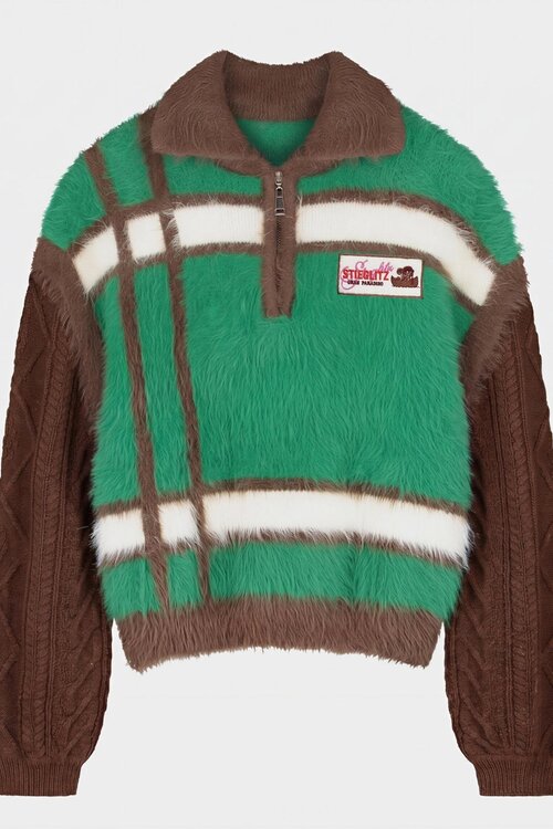 Stieglitz Santo sweater Groen