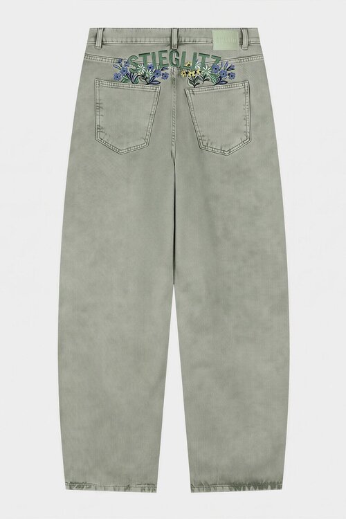 Stieglitz Benito balloon jeans Groen