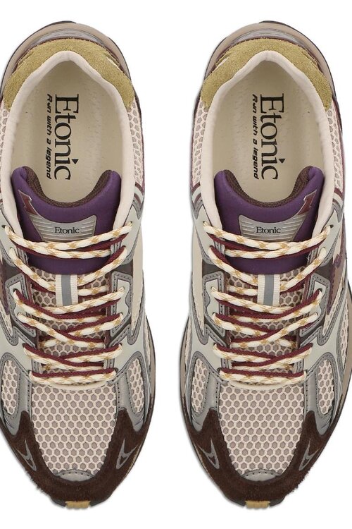 Etonic Elite low silk sneaker goud