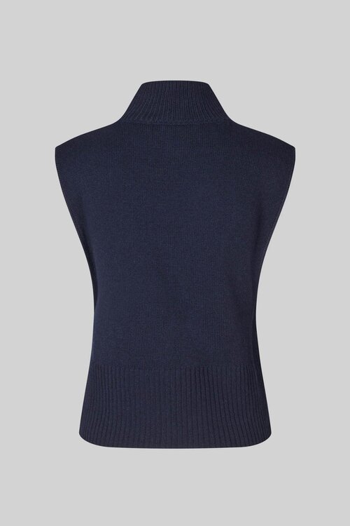 Second Female Longo Knit Spencer blauw