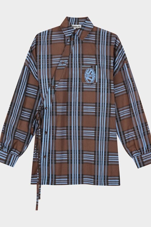 Stieglitz Zita blouse Bruin