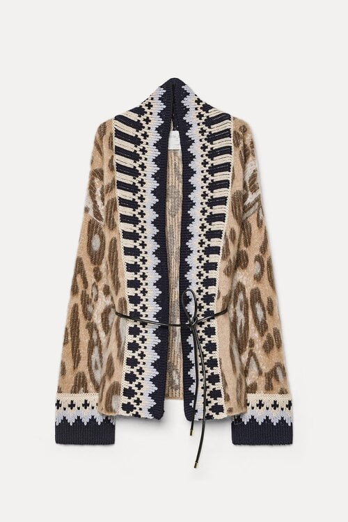 Forte_Forte Gebreid Vest