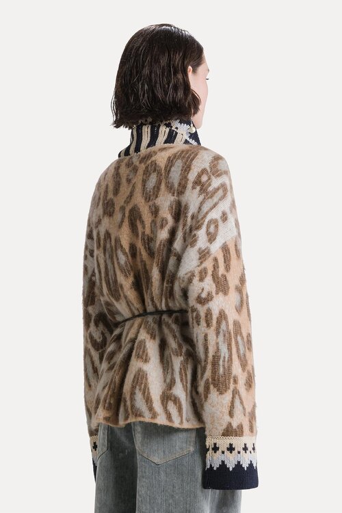 Forte_Forte Gebreid Vest