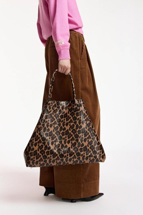 Essentiel Antwerp Trui met boothals pink
