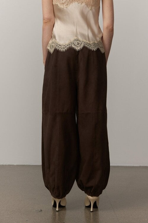 Herskind Sylvia suede ballon broek
