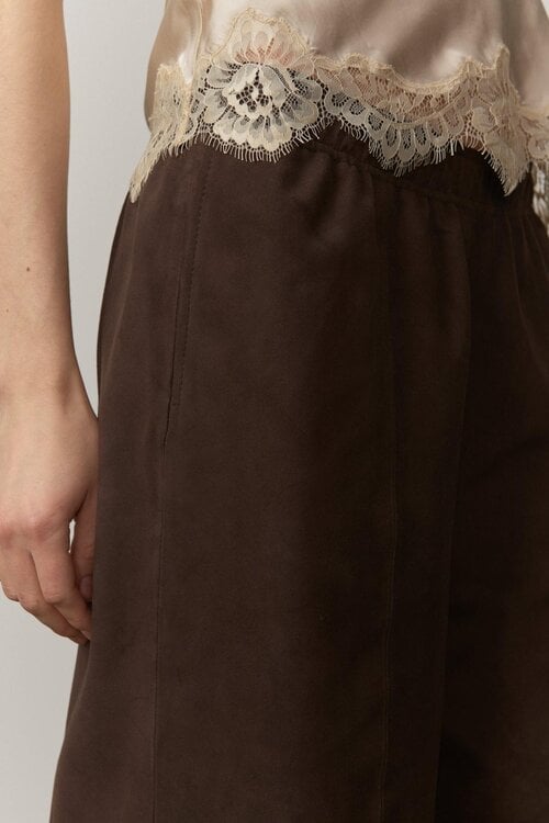 Herskind Sylvia suede ballon broek
