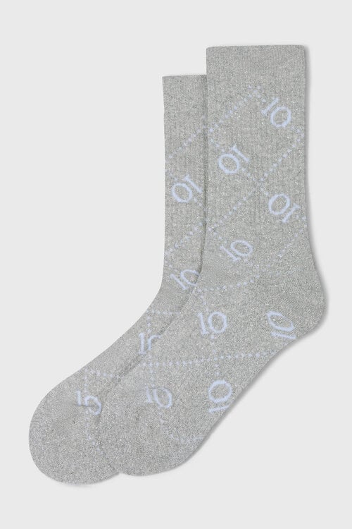 10Days long socks all over monogram g