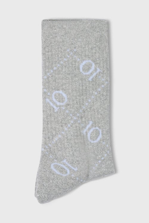 10Days long socks all over monogram g