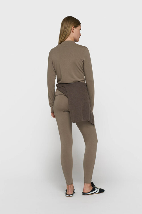 10Days turtleneck tee modal bruin