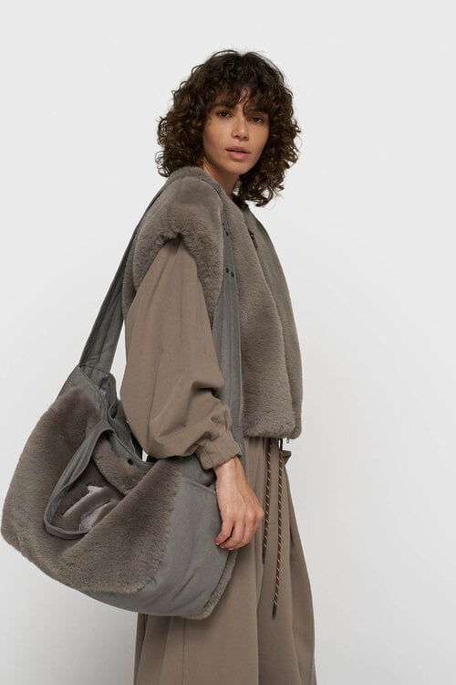 10Days fluffy shopper bruin
