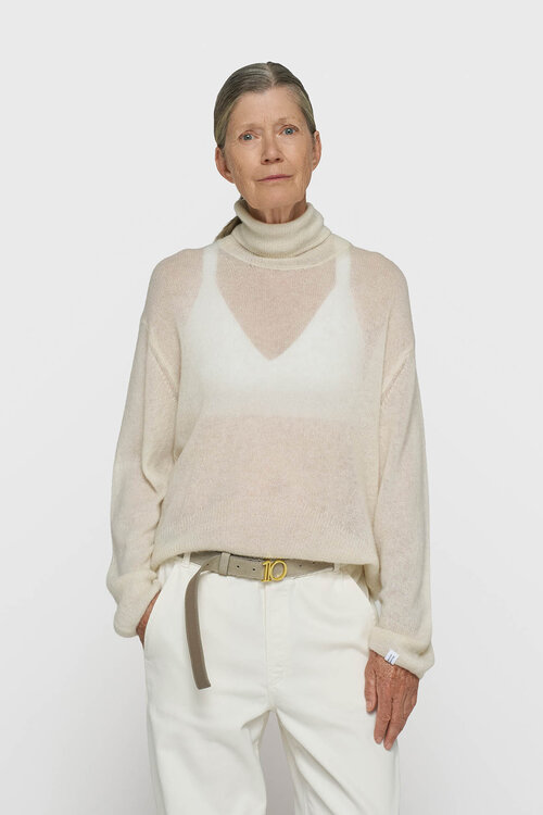 10Days turtleneck thin knit sweater
