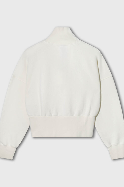 10Days zip sweater parelwit