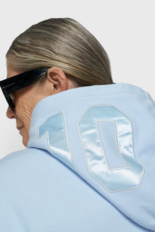 10Days oversized hoodie blauw