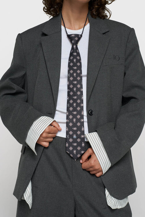 10Days tie paisley zwart