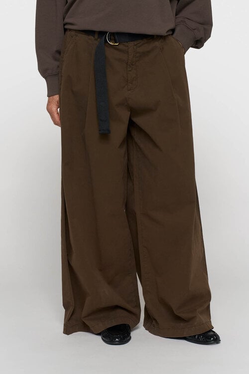10Days wide pants twill bruin