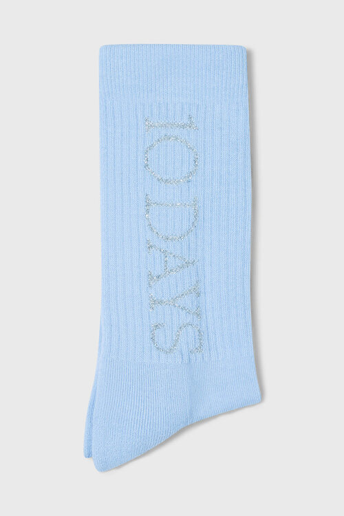 10Days long socks 10DAYS blauw